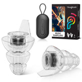 Hearprotek Hi-Fi Spirit ear plugs used at a concert for clear, protected sound