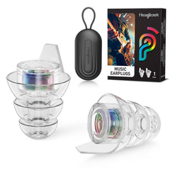 Hearprotek Hi-Fi Spirit small earplugs provide comfortable listening at concerts.