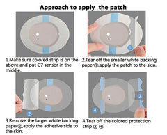 HECHUAN G7 overpatch easy to apply by tearing backing paper