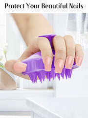 HEETA diseño ergonómico evita tirones y enredos durante el lavado.