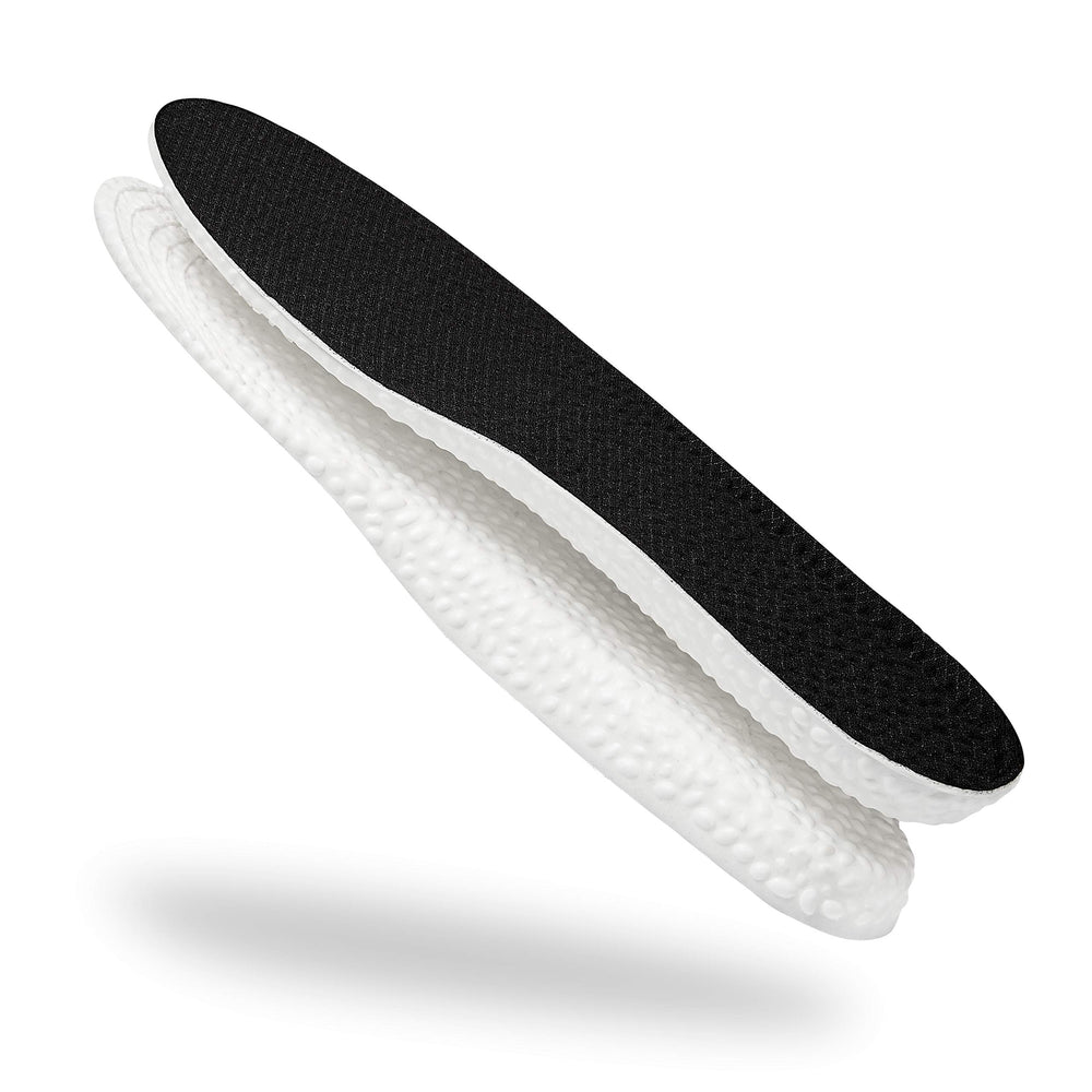 Hefe Luxx Comfort Starter Insoles upper surface for plush comfort and alignment.
