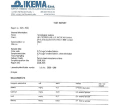 Heiltropfen dark amber glass bottle protects iodine from light.