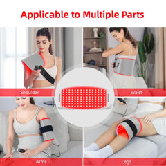 Hello Face belt controller with built-in 3000mAh battery for cordless therapy.