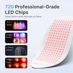 Hello Face honeycomb design with temperature control protects skin during treatment