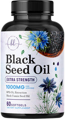 Hello Lovely Black Seed Oil Softgels bottle showcases premium wellness.
