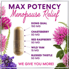 Hello Lovely! cohosh capsules in a bottle for gentle balance support.