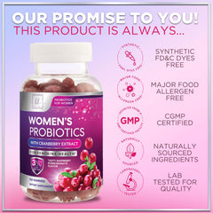 Hello Lovely Probiotics for Women 3B CFU bottle indicates strong gut support