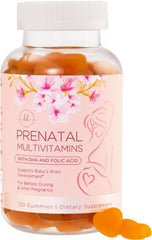 Hello Lovely Prenatal Gummies bottle – convenient daily prenatal nutrition for mom and baby.