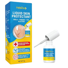 HelsRx liquid bandage bottle with precision applicator for quick repair