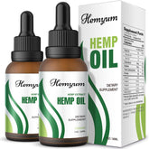 Hemyum hemp oil drops bottle pour for easy daily use