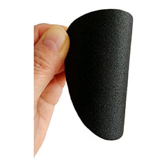 Heng happy patch adhesive back closeup illustrating heat-activated bond