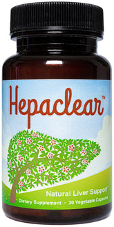 Hepaclear bottle front view for daily liver support with hesperidin