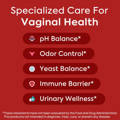 HerAuré pH balance support capsules help maintain natural moisture and comfort.