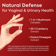 HerAuré vaginal flora balance supports everyday comfort and confidence.