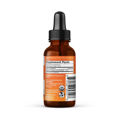 Herbal Goodness papaya leaf extract dropper releasing potent liquid for digestion aid.