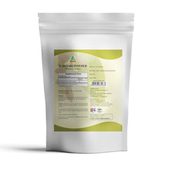 HERBAL HILLS Haritaki powder with fine texture for easy beverage mixing.