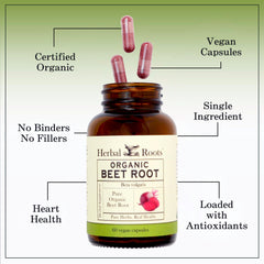 Herbal Roots third-party testing seal on the box indicating independent quality checks.