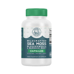 Herbal Vineyards sea moss bottle for daily immune support.