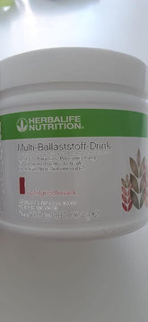 Herbalife front packaging showing 7.4 oz canister and clear product identity for easy storage
