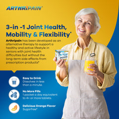 HerballMedick Arthripain label detail highlights sugar-free formulation.