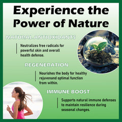 Herbavita Moringa energy drops on bottle for plant-powered vitality