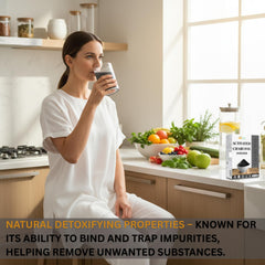 Soap making with Herbs Botanica activated charcoal powder for natural DIY skincare.