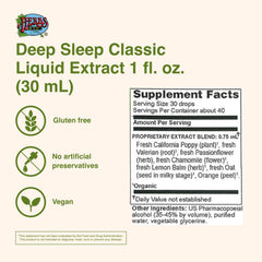 Lemon balm detail from Herbs ETC Deep Sleep for soothing evenings