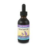 Herbs For Kids Valerian Super Calm bottle label showing calming herbal blend for children