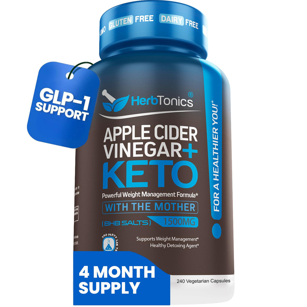 Herbtonics Metabolic Optimizer bottle label showing capsule blend for daily wellness and appetite support.