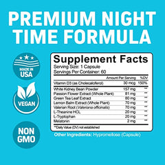 Herbtonics Night Time capsules for bedtime relaxation