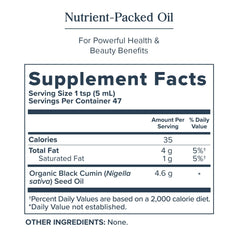 Thymoquinone-rich oil offers antioxidant support for daily wellness