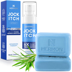 Hermon antifungal spray bottle ready for fast relief during activity