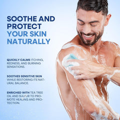 Hermon folliculitis cream applying to scalp for soothing relief