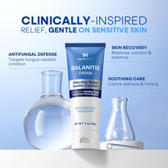 Hermon soothing cream two-ounce bottle pictured for ongoing daily comfort.