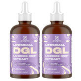 Hesperilyntis Liposomal DGL Licorice bottle on a clean countertop for daily use.