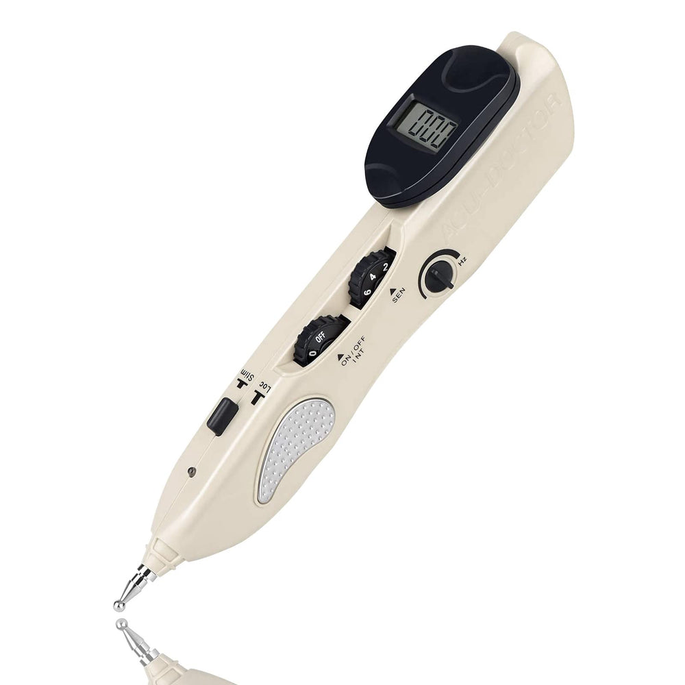 Heswea electronic acupuncture pen with auto point detection for targeted use