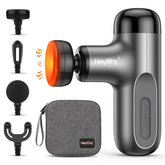 HeyChy Mini Massage Gun compact design for easy on-the-go relief.