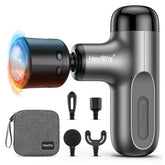 HeyChy Mini Massage Gun with compact design for portable relief.