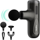 HEYCHY Super Mini Massage Gun with compact design for portable recovery on the go.