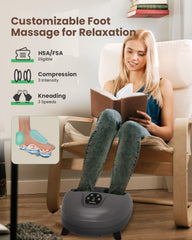 Detachable, washable sleeves help keep the Heycool massager clean.