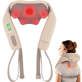 Heycool graphene heating neck massager delivering soothing warmth for neck comfort.