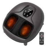 Heycool Shiatsu Foot Massager with remote control enables hands-free relaxation at home.