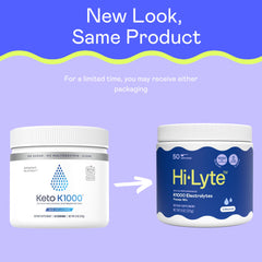 Hi-Lyte K1000 mixing into water demonstrates quick hydration potential.