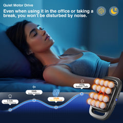 HIADGUNNR red light therapy feature supports circulation and soothing warmth