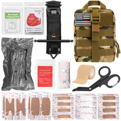 HidroPony IFAK tourniquet for rapid bleeding control in outdoor settings