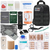 HidroPony IFAK Trauma Kit with Molle Bag for quick outdoor access