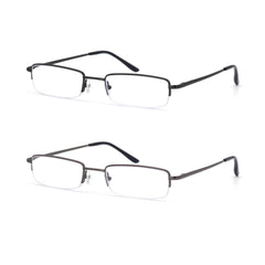 HIGHLIKE semi-frame spring hinge glasses with flexible fit.