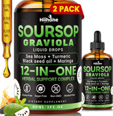 HIIHONE 2-pack bottle front with branding for daily wellness