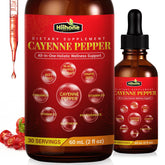 HIIHONE Cayenne Drops bottle for daily digestive support and vitality.