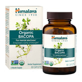 Himalaya Bacopa Monnieri caplets in a bottle for daily cognitive support
